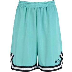 K1X Basketball | Core Double X Shorts mit 3 Taschen, Farbe:Mint, Kleidergröße:XL