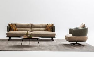 Luxus Sofagarnitur Sofa 3 Sitzer Sessel Modern Set neu JVmoebel