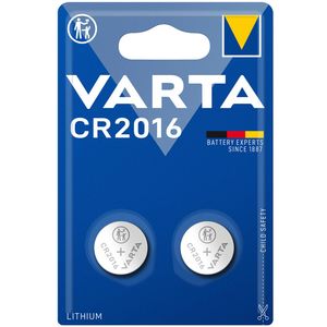 VARTA Lithium Knopfzelle "Professional Electronics" CR2016 2 Knopfzellen