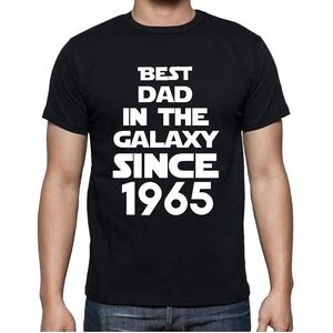 Herren Grafik T-Shirt Bester Vater der Galaxis seit 1965 – Best Dad in the Galaxy Since 1965 – Geschenk 59. Geburtstag Jahrestag 59 Jahre Jubiläum 59