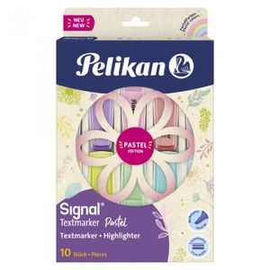 Signal-Highlighter Pelikan Pastell 10 Farben