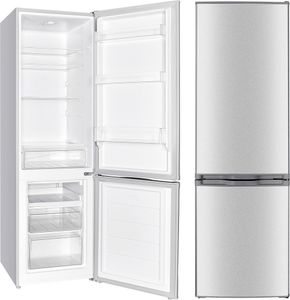 PKM KG240EIX Kühlgefrierkombination 173l, Kühlteil 121 l Gefrierteil 52, silber inox