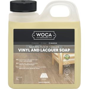 Woca Vinyl- und Lackseife (Laminatreiniger), Holzbodenseife 1 Liter natur