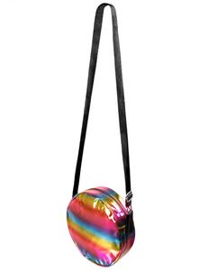 Coole Hippie-Umhängetasche regenbogenfarben 64 x 6 x 22 cm