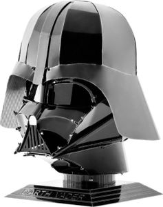 Metal Earth Star Wars Darth Vader Helmet Modellbausatz, Farbe:Silber,Schwarz