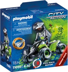 PLAYMOBIL City Action Racing- Speed Quad  71093