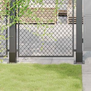 vidaXL Pfostenträger Quadrat 4 Stk. 91x91 mm Pulverbeschichteter Stahl