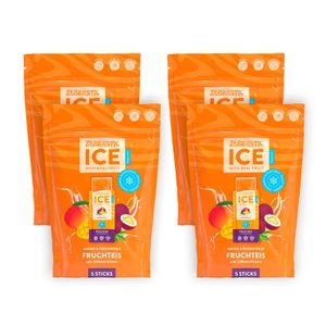 Zebrastic Ice – Fruchteis zum Selbsteinfrieren - Mango & Passionfruit