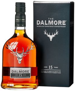 The Dalmore 15 Jahre Highland Single Malt Scotch Whisky in Geschenkpackung | 40 % vol | 0,7 l