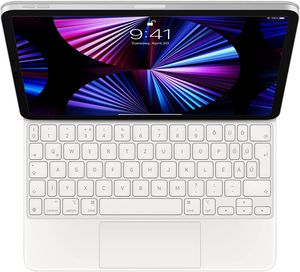 Apple Magic Keyboard iPad Pro 11 3.Gen/Air 4.Gen weiß (int.) *NEW*