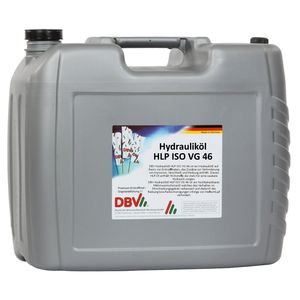 DBV-Hydrauliköl HLP ISO VG 46 20-Liter-Kanister