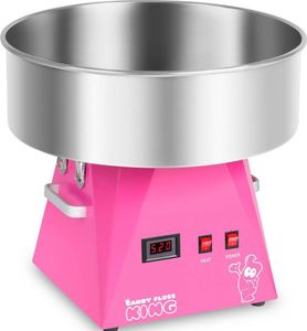 Stroj na výrobu cukrovej vaty Royal Catering - 52 cm - 1030 W - ružový -