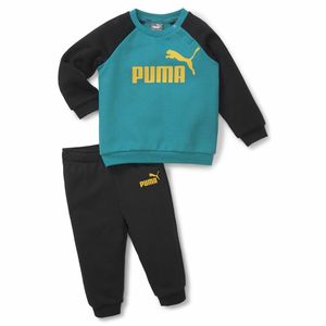 Trainingsanzug für Babys Puma Minicat Essentials Schwarz Blau - 6-9 Monate