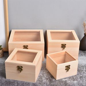 Aufbewahrungsbox aus Holz Home Organizer Geschenk Bastelbox Schmuckschatulle Aufbewahrungsbox aus Holz DIY Bastelbedarf Boxen