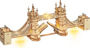 Puzzle Drewniane 3D LED Tower Bridge