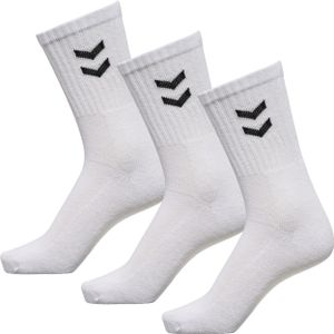 Hummel Basic 3-pack skarpetki sportowe różne kolory 22030, rozmiar:10 (36-40), kolor:biały