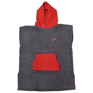 F2   Poncho Surf- Bade- Frottee Poncho Dryrobe Handtuch   L/XL Grau 2024/25