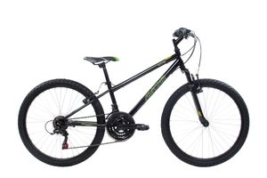 Avatar Kinder Mountainbike BLIZZARD 24" Jugend Schwarz (RH: 30 cm)