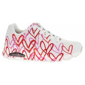 Skechers Uno - Spread The Love white-red-pink 39