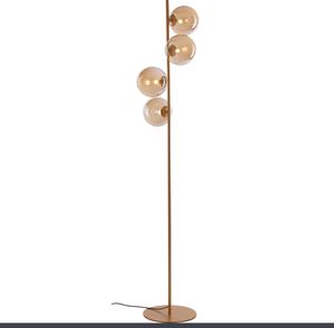 Stehleuchte Neptun,4-flammige (G9) aus Metall in Gold-Optik