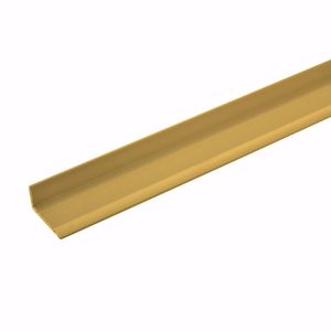 acerto - Abschlussprofil Winkelprofil Abschluss 170cm gold 8 x 18,4mm selbstklebend