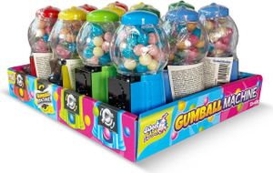 Kompletný displej 12 x Mini automat na žuvačky 13 cm s možnosťou opakovaného plnenia