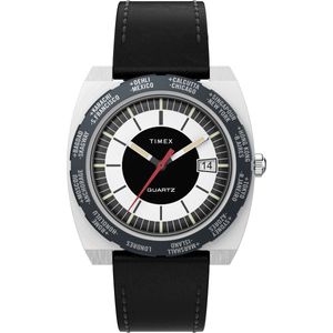 Timex Analog 'World Time Reissue' Herren Uhr  TW2V69500