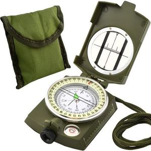 Militär Kompass Schutztasche Trageband Grün Outdoor Wandern Jagd Camping  5717
