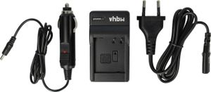 vhbw Ladegerät kompatibel mit Panasonic DMW-BLG10, DMW-BLG10E Kamera Camcorder/Akku - Ladeschale, Kfz-Adapter, Ladeanzeige, 8,4 V