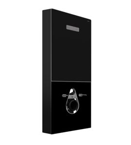 VIGOUR INDIVIDUAL 5.0 WC-Modul für Wand-WC Hartglas, total schwarz
