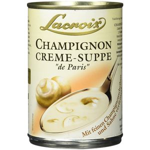 Lacroix Champignon Creme Suppe de Paris fein mit Sahne 400ml