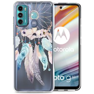iMoshion Schutzhülle Motorola Moto G60 Hülle Design Back Cover Handyhülle für Motorola Moto G60 - Bunt Traum