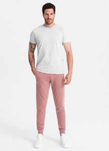 Ombre Clothing Dres męski Siomon ciemnoróżowy L