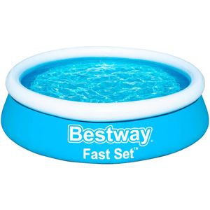 Bestway® Fast Set™ Aufstellpool ohne Pumpe Ø 183 x 51 cm, blau, rund