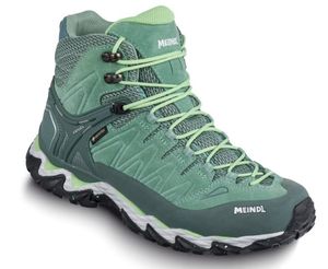 Meindl Lite Hike Lady GTX Wanderschuh, Leder/Textil, Linde/Gelb, Damen - Wanderschuhe Outdoor Damen, Grün, leder/textil (velour/mesh)