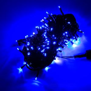 20m 200 LED Blau Lichterkette Wasserdicht Weihnachtsbeleuchtung Innen Außen Party Garten Hochzeit Deko