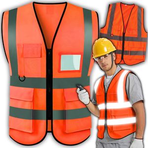 Warnwesten Reflektorweste Sicherheitsweste Reflektorgurtzeug Mir Reflective Cuffs Auto Herren Damen Kinder Fahrrad Laufen Radfahren Joggen Retoo