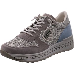 Cetti Damen Sneaker low grau/blau