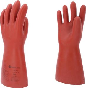 KS TOOLS Elektriker-Schutzhandschuh mit mechanischen und thermischen Schutz Größe 10 Klasse 3 rot - 117.0096