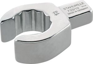 Einsteckringschlüssel 733/10 18 SW 18mm 9x12mm CR-A-STA STAHLWILLE
