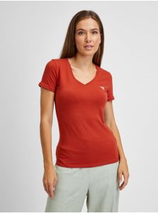 Rotes Guess T-Shirt für Frauen