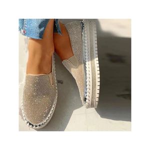 Damen Freizeitschuhe Komfort Klassiker Mokassins Mode Casual Schuhe Atmungsaktive Loafer Silber,Größe:EU 36