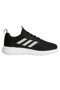 adidas Kinder Freizeit-Sport-Lauf-Schuhe Sneaker Lite Racer CLN K schwarz weiss, Größe:38