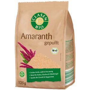 Clasen Bio Amaranth gepufft (125 g)