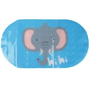 Kids Collection Antirutschmatte Badewannenmatte Wanneneinlage für KINDER 69x39 cm mit Elefantenmotiv