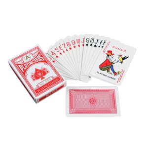54 Spielkarten Spiel Karten Kartenspiel Pokerkarten Deck Poker Romme Canasta Bridge Skat Rot Retoo