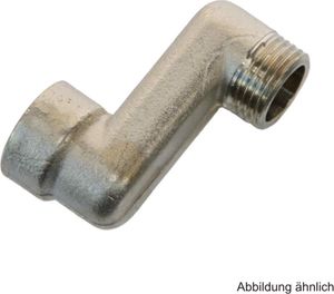 Excenterverschraubung S-Anschluss 3/8" IG/AG, 40 mm Versatz
