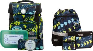 School Mood Champion Maxx Elias Rennwagen Ranzen Set 7tlg.