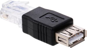 Adaptér z USB na RJ45 Zásuvka USB2.0 na zástrčku Ethernet RJ45