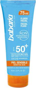 Babaria Facial Fluid Sensitive SPF50 Fluid Przeciwsłoneczny 75ml